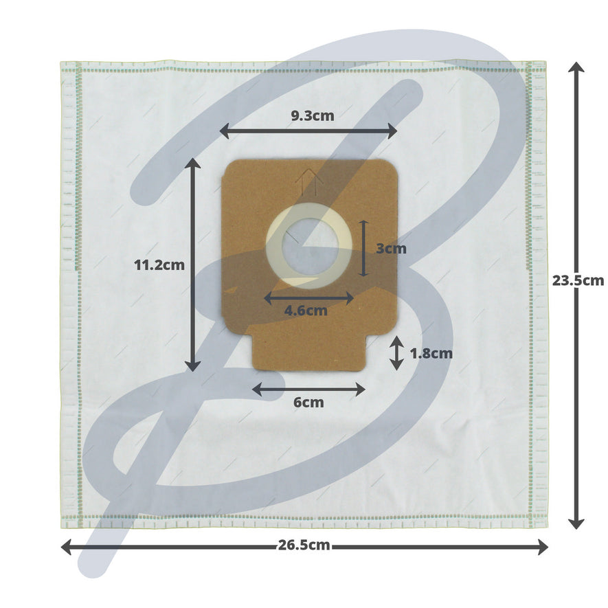 Compatible Microfibre Vacuum Bags (Pack of 5) - AF295^000