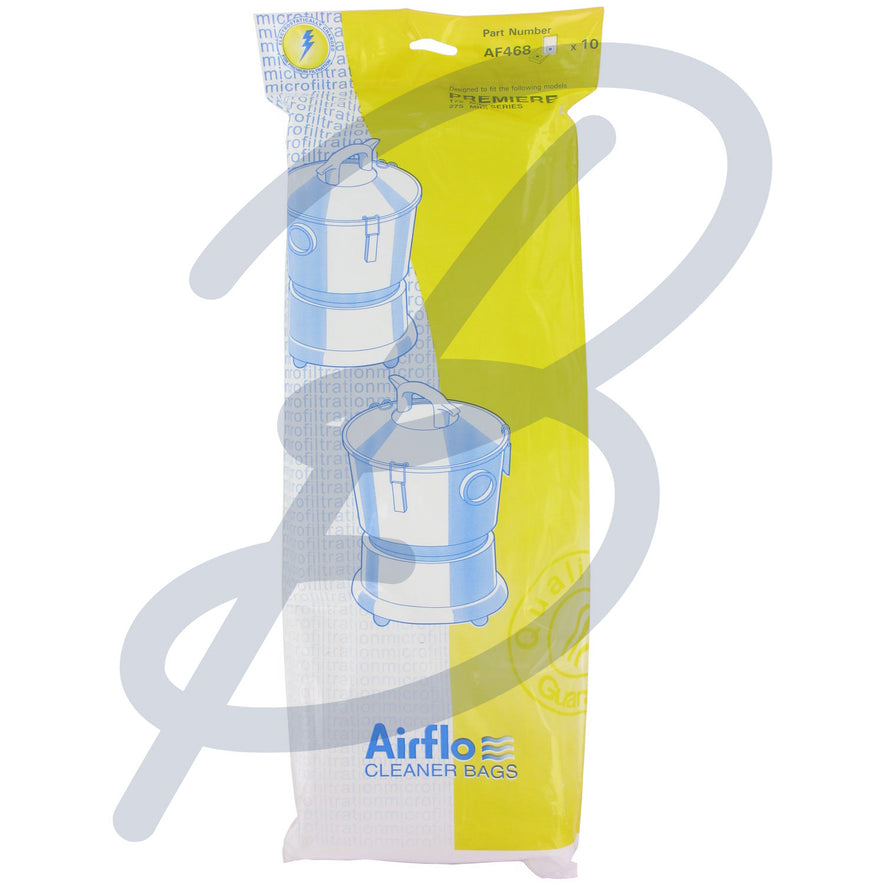 Compatible Microfibre Vacuum Bags (Pack of 10) - AF468^000