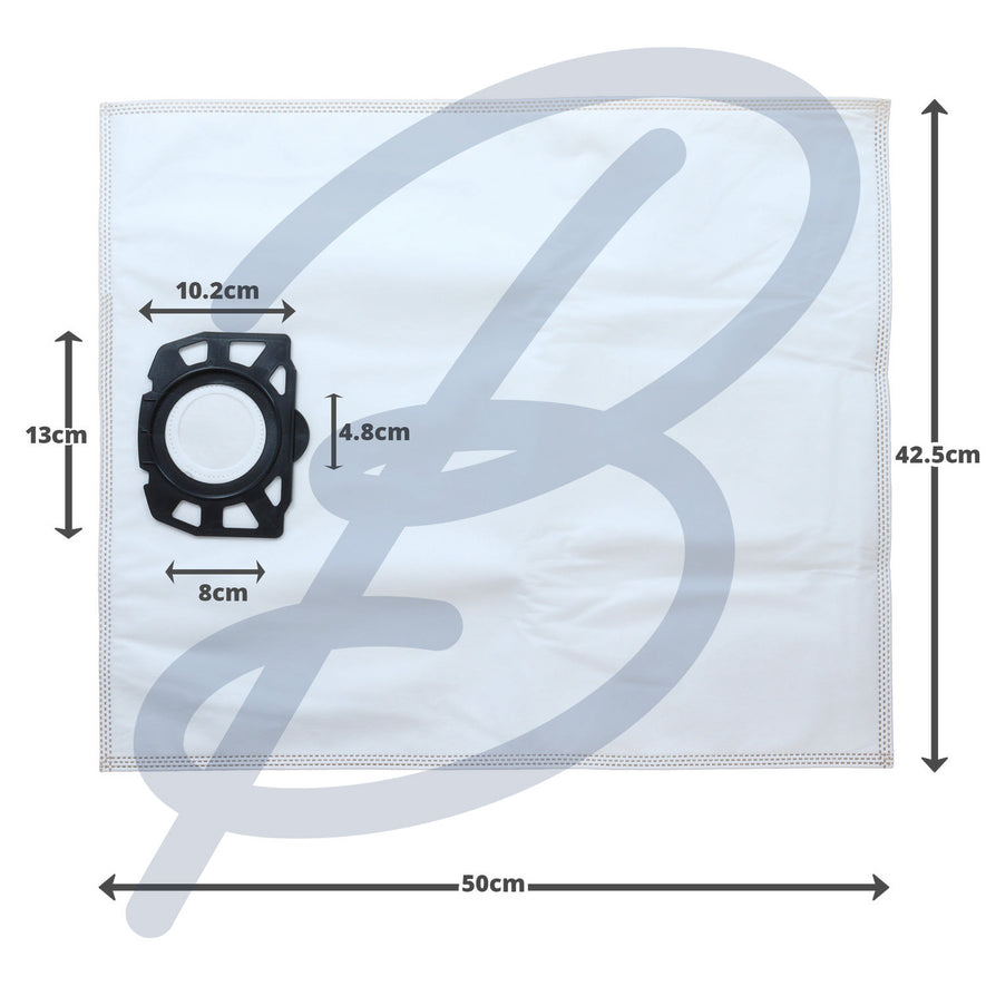 Compatible for Karcher 'KFI487' Type Microfibre Bags (x4) - PFC1068^000