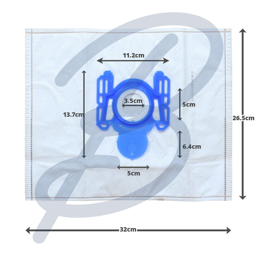 Compatible Microfibre Vacuum Bags (Pack of 5) - VB153^000