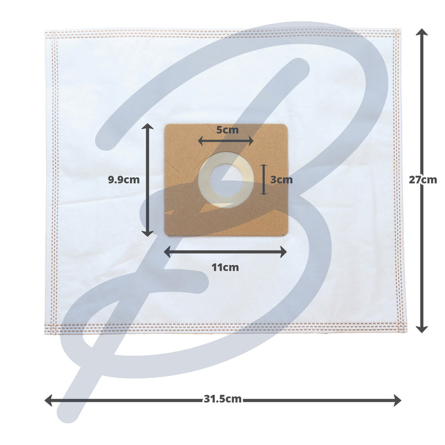 Compatible VB214H for Electrolux 'E66N/U66' Microfibre Bags (x5) - VB214H^000