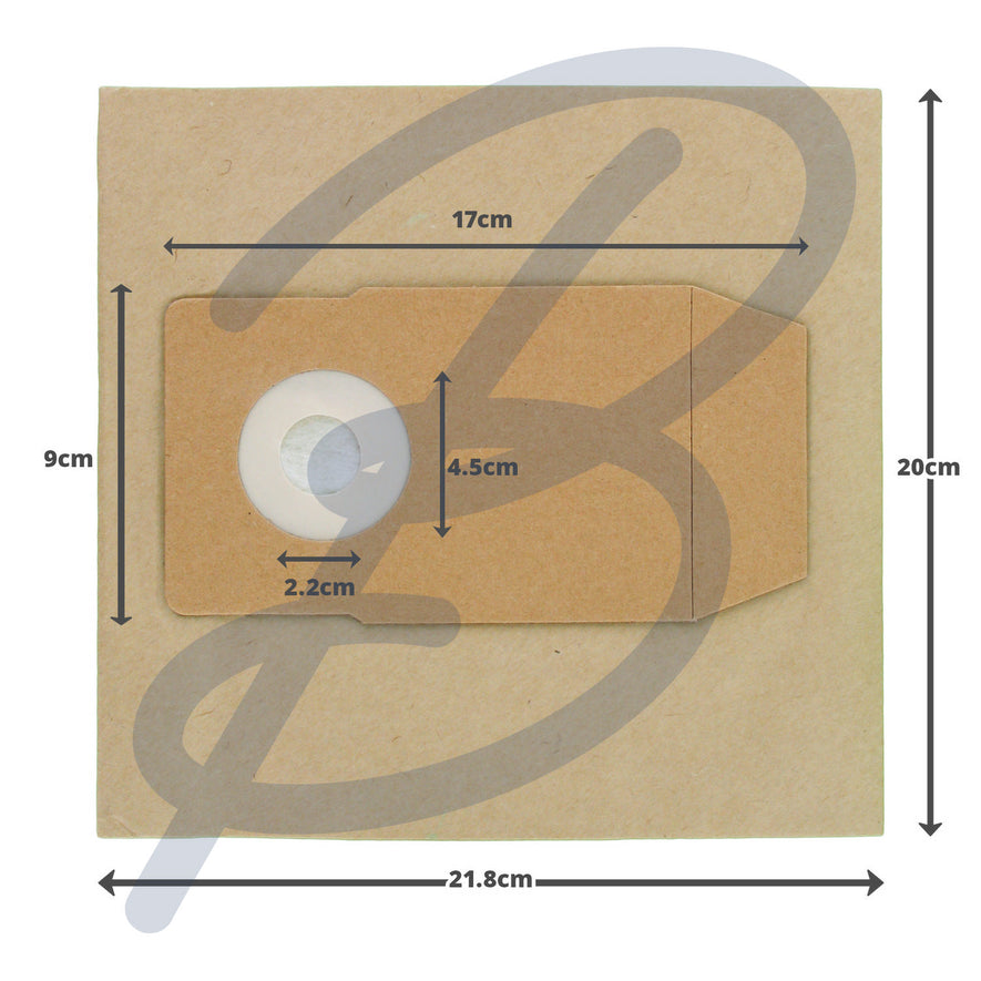 Compatible Paper Vacuum Bags (Pack of 5) - VB263^000