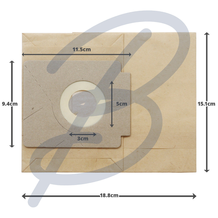 Compatible Paper Vacuum Bags (Pack of 5) - VB265^000