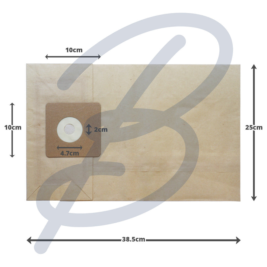 Compatible Paper Vacuum Bags (Pack of 5) - VB286^000