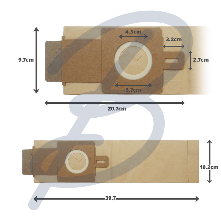 Compatible Paper Vacuum Bags (Pack of 5) - VB291^000