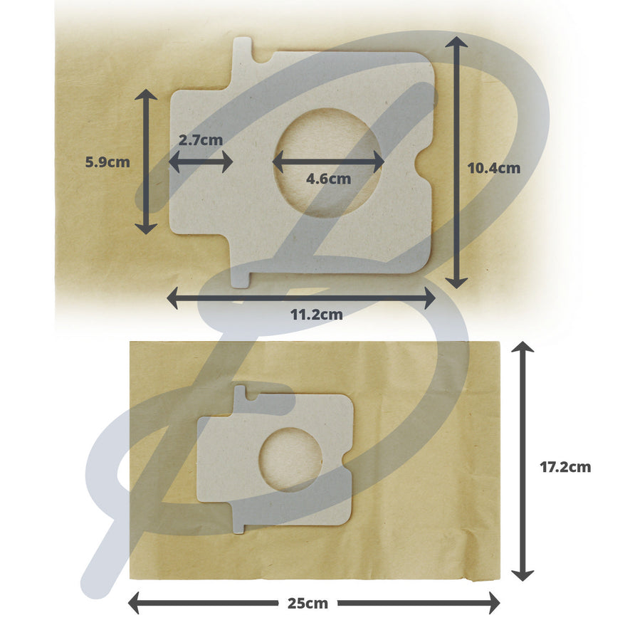 Compatible Paper Vacuum Bags (Pack of 5) - VB450^000
