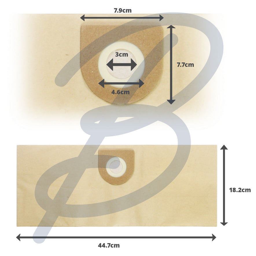 Compatible Paper Vacuum Bags (Pack of 5) - VB483^000