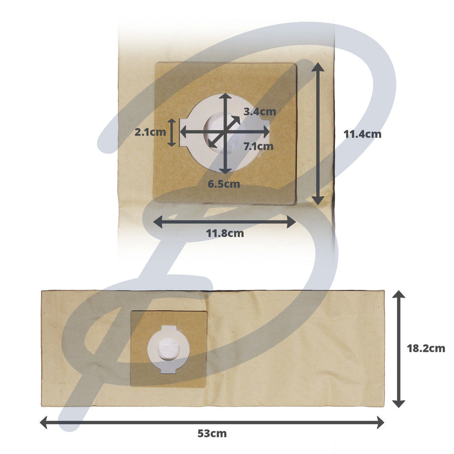 Compatible VB800 for Kirby Paper Bags (x5) - VB800^000