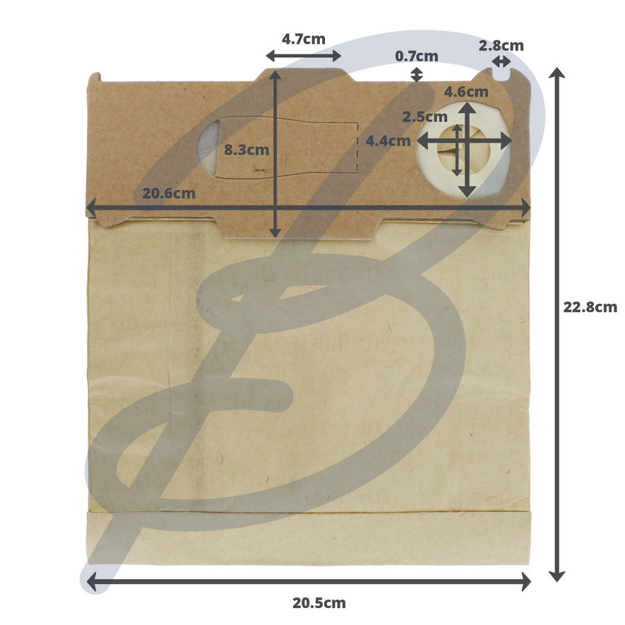 Compatible Paper Vacuum Bags (Pack of 5) - VB802^000