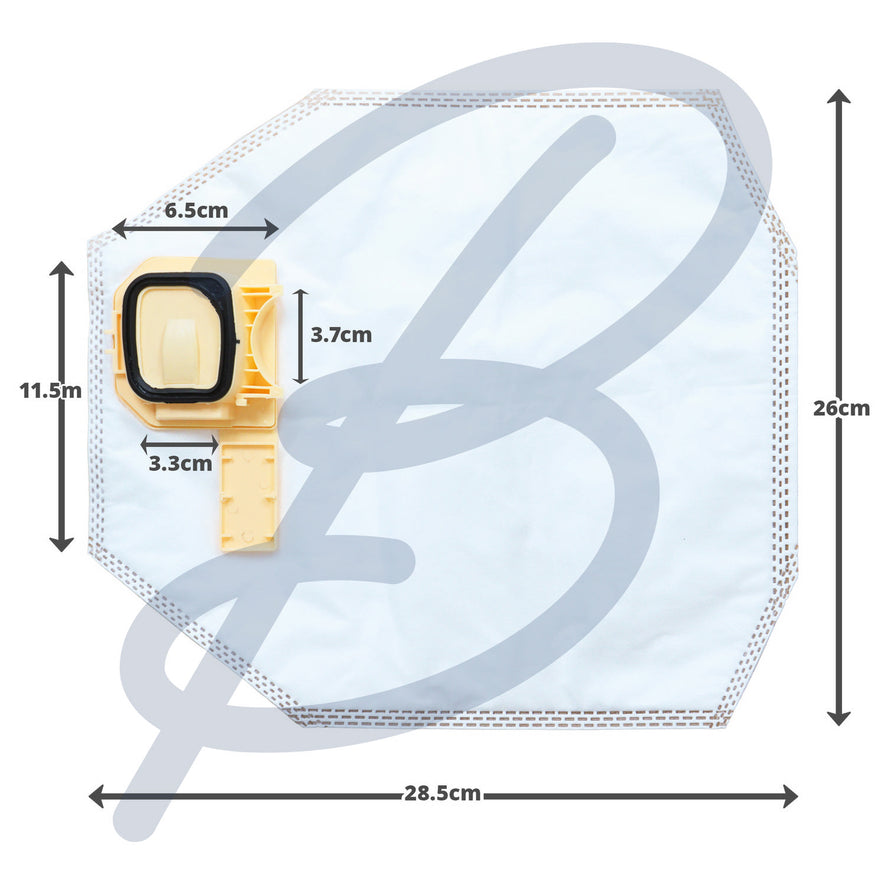 Compatible Microfibre Vacuum Bags (Pack of 5) - VB822^000