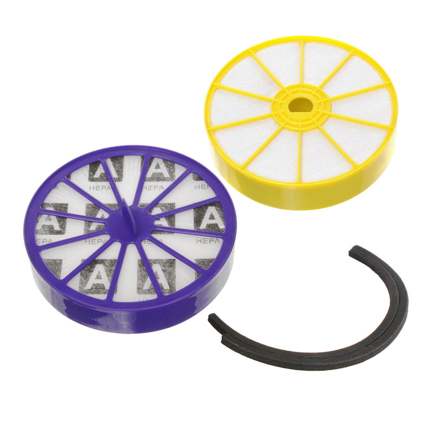 Compatible for Dyson DC07 HEPA & Washable Filter & Seal Set (x2) - PFC358^000