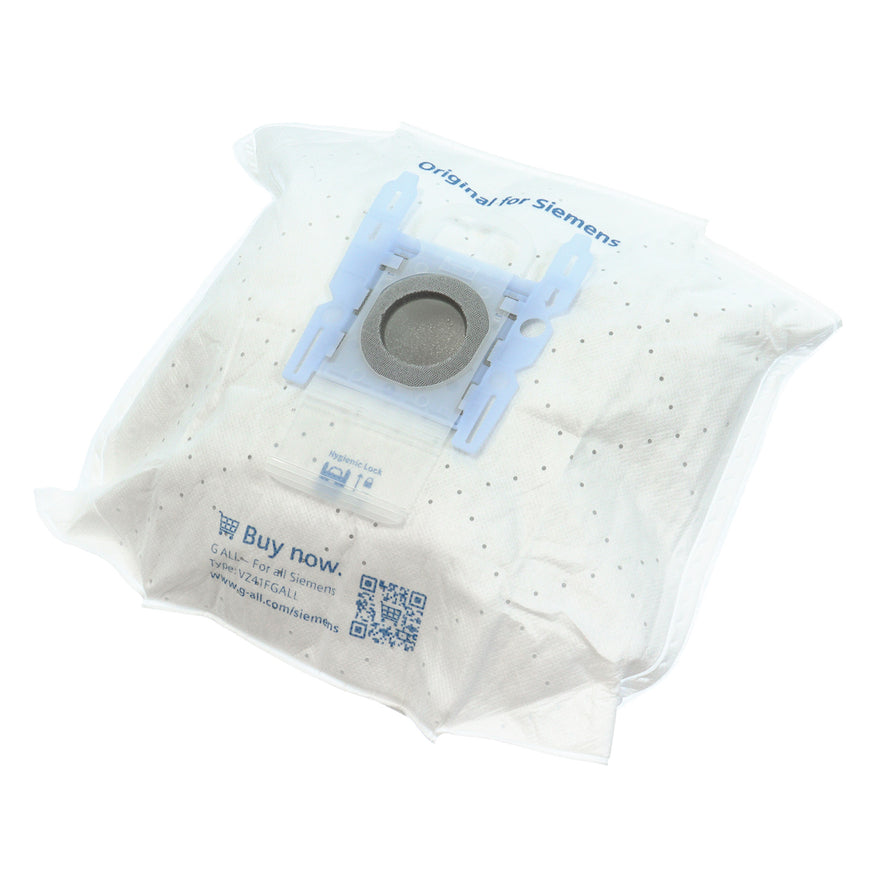 Genuine Bosch Microfibre Vacuum Bags (Pack of 4+1) - VZ41FGALL^000
