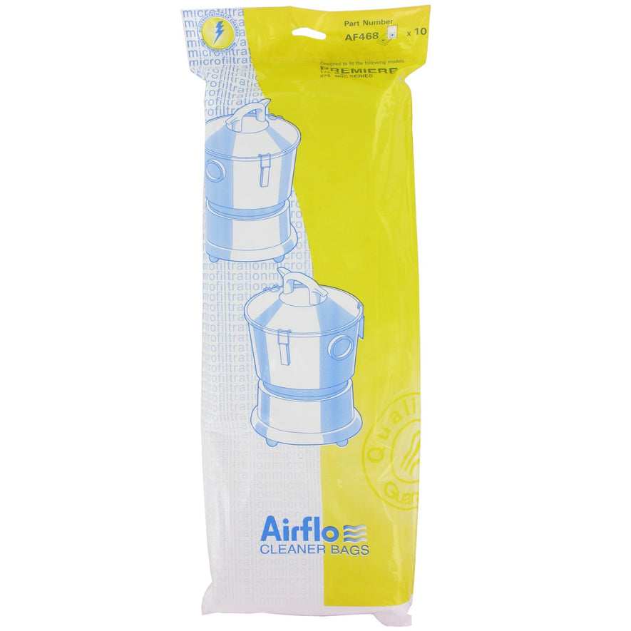 Compatible Microfibre Vacuum Bags (Pack of 10) - AF468^000