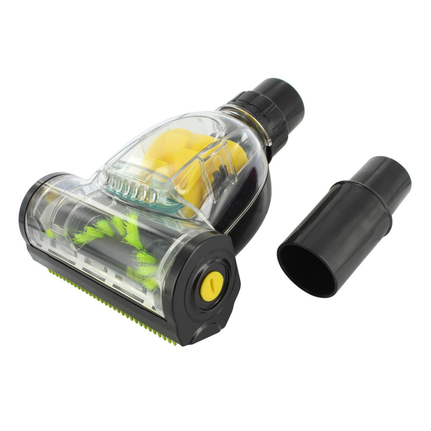 Universal Black Mini Handheld Turbo Tool with Movable Pet Brush Attachment (32mm & 35mm) - PFC961^000