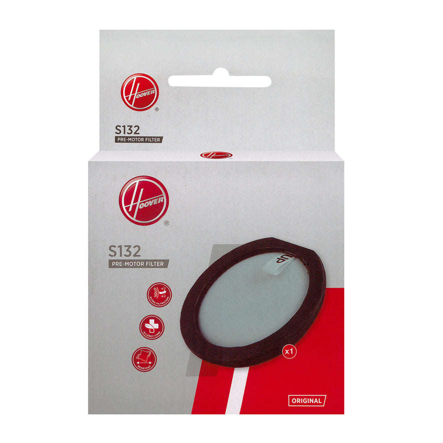 Genuine Hoover 'S132' Type Pre-Motor Filter - S132^000