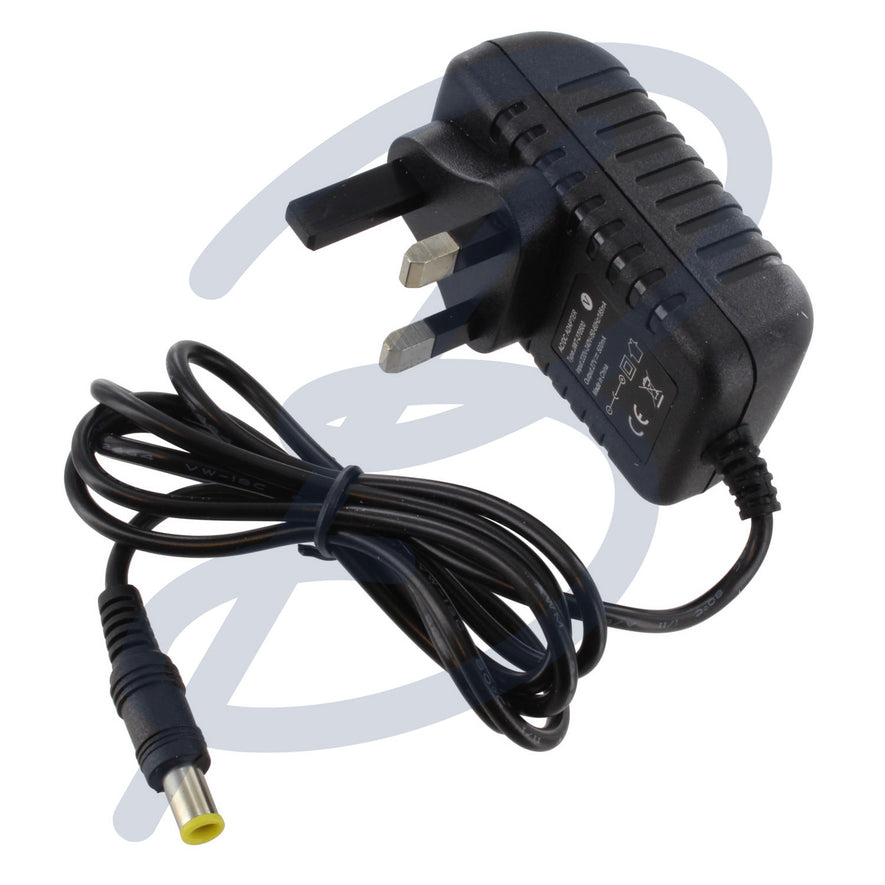 Compatible for Gtech 'CH01 Type' 3-Pin UK Mains Plug Battery Charger. Replacement Cables & Flex for your Gtech appliance. | The Bag Lady