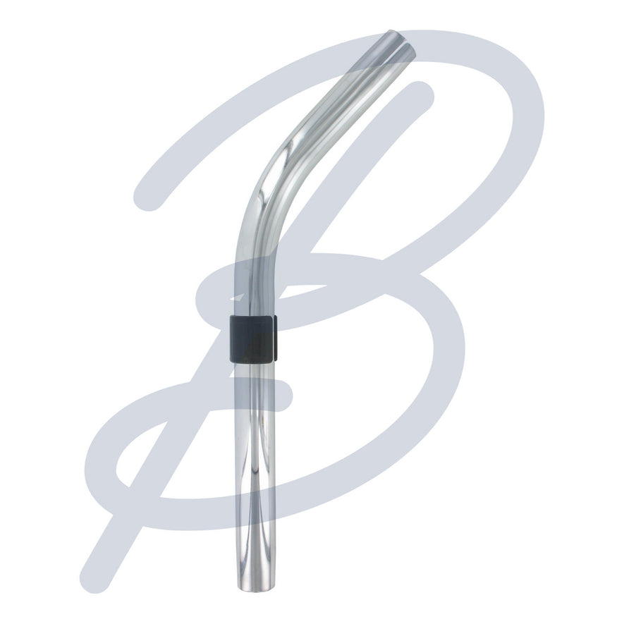 Universal Chromed Stainless Steel Friction-Fitting Bent End with Air Valve (32mm). Replacement Bent Ends for your Universal appliance. | The Bag Lady