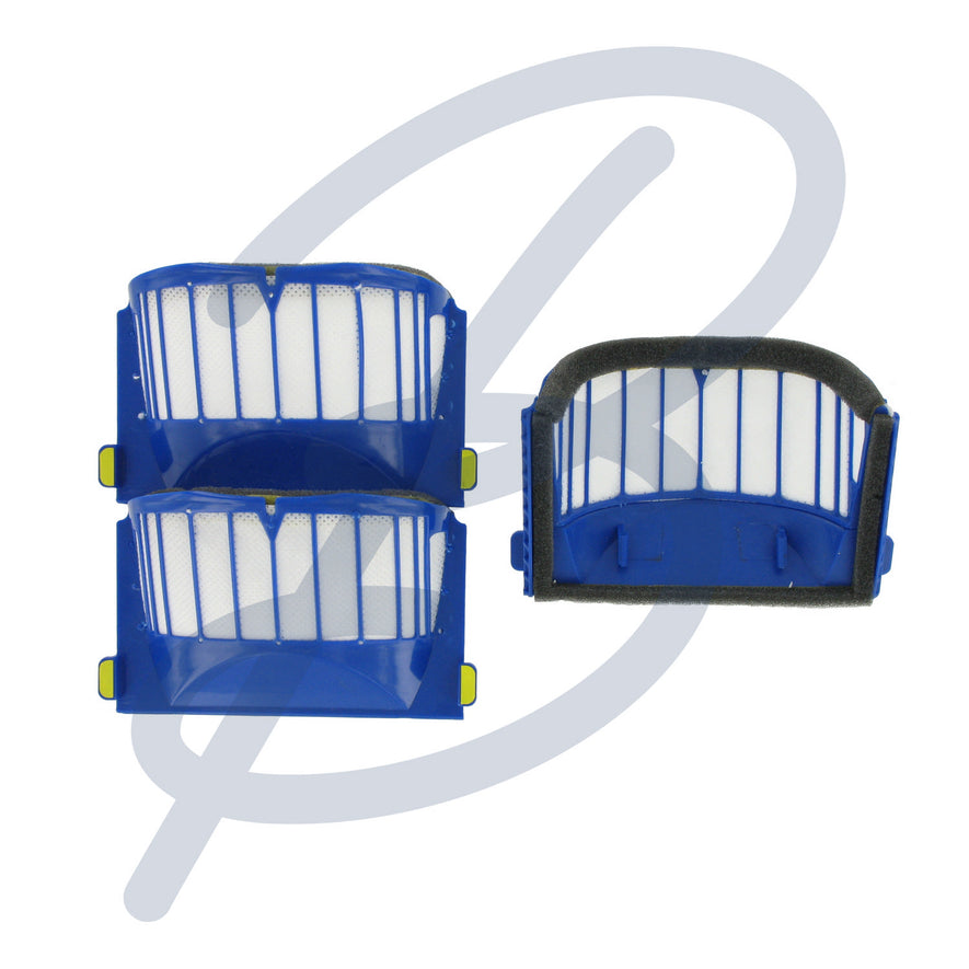 Compatible for iRobot Roomba 500 AeroVac Series Filters (x3). Replacement Filters for your Irobot appliance. | The Bag Lady