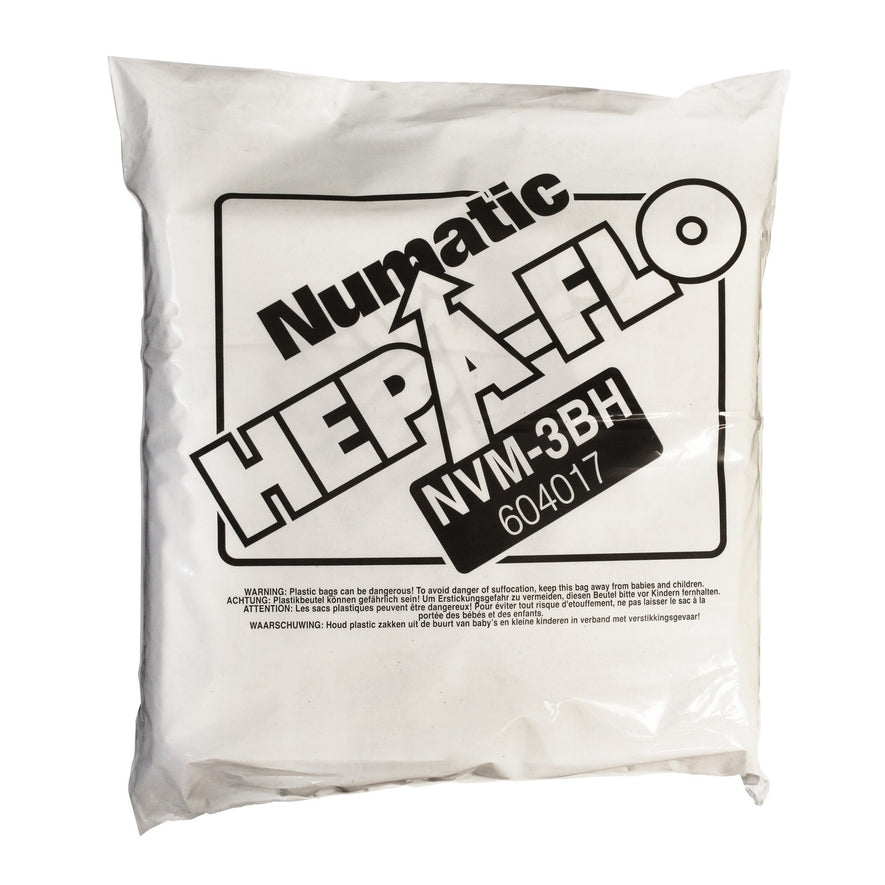 Genuine Numatic 'NVM-3BH' Microfibre Dust Bags (x10)  - NVM-3BH^000