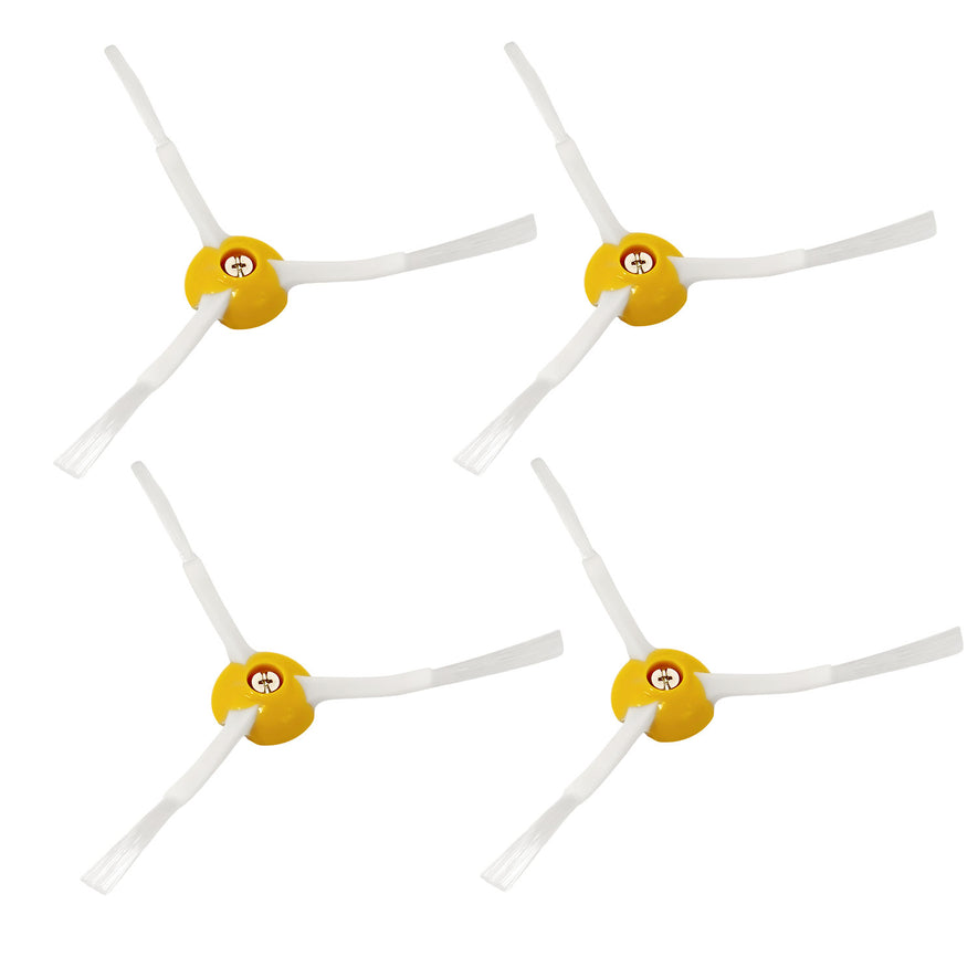 Compatible for iRobot Roomba 800, 870, 880 Series 3-Arm Side Brushes (x4) - PFC101^000