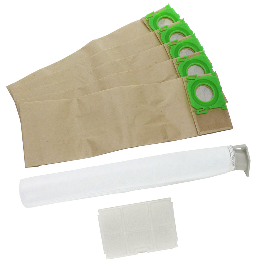 Compatible Paper Vacuum Bags (Pack of 5+2) - VB475K2^000