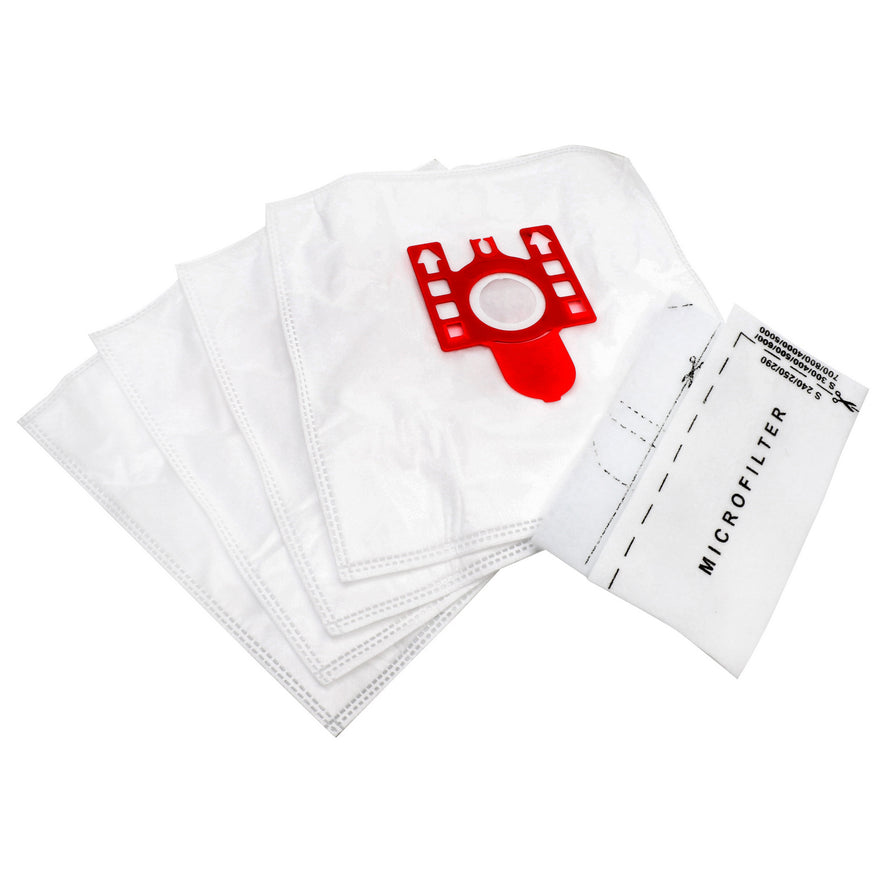 Compatible Microfibre Vacuum Bags (Pack of 4+2) - VB375H4^000
