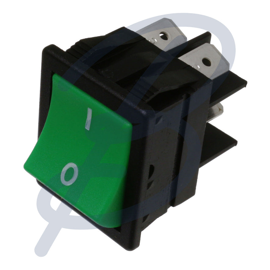Genuine Numatic 'C1350VTAAG' Type Green Rocker Switch. Replacement Switches for your Numatic appliance. | The Bag Lady