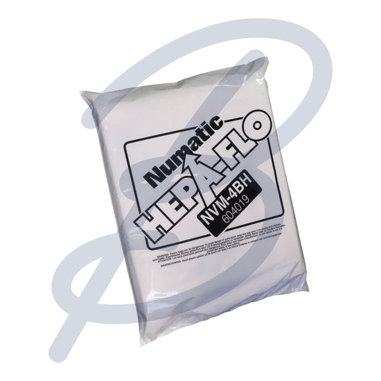 Genuine Numatic 'NVM-4BH' Microfibre Dust Bags (x10). Replacement Bags (SMS Microfibre) for your Numatic appliance. | The Bag Lady