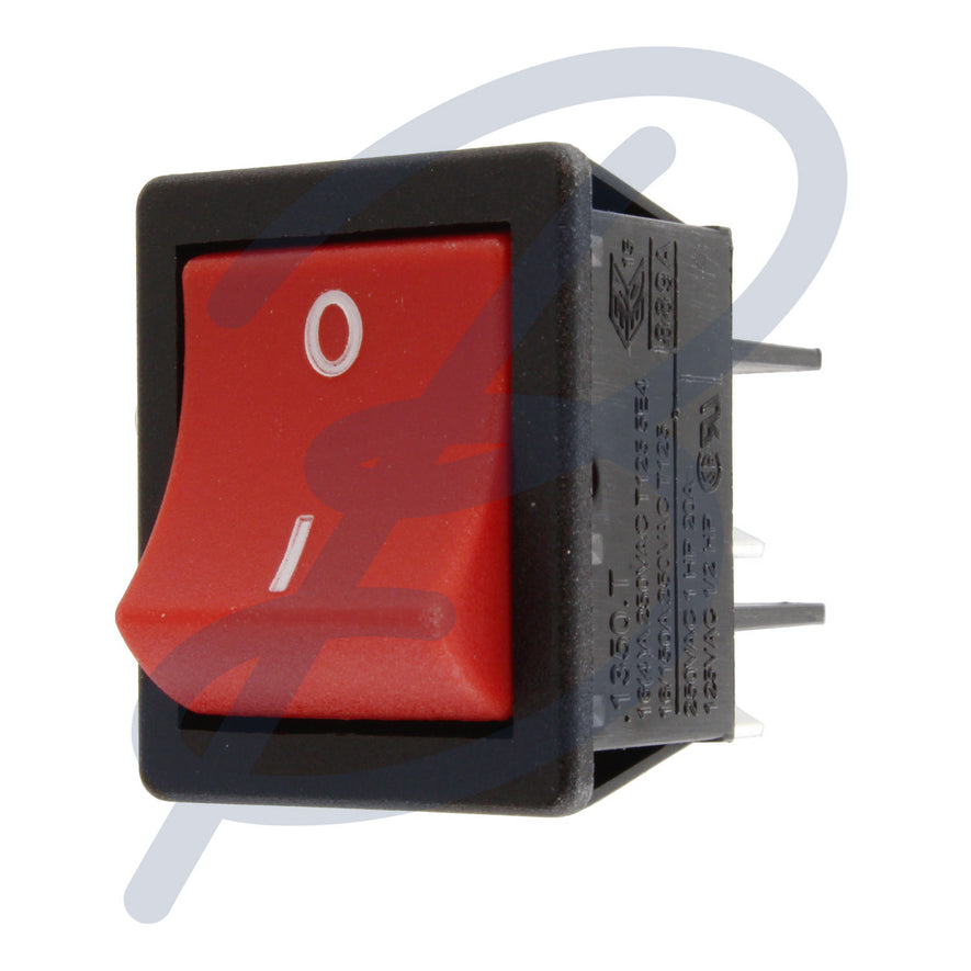 Compatible for Numatic Red Rocker On / Off Switch. Replacement Switches for your Numatic appliance. | The Bag Lady