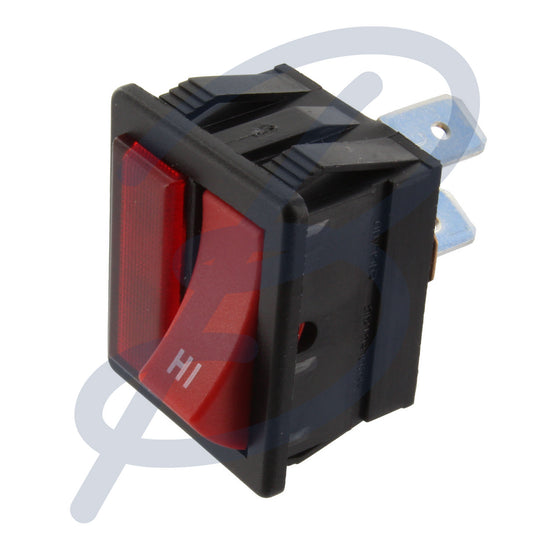 Compatible for Numatic Henry Hi-Lo Momentary Red Switch. Replacement Switches for your Numatic appliance. | The Bag Lady